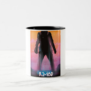 Tasse 2 Couleurs K2-18b exoplanète art spatial