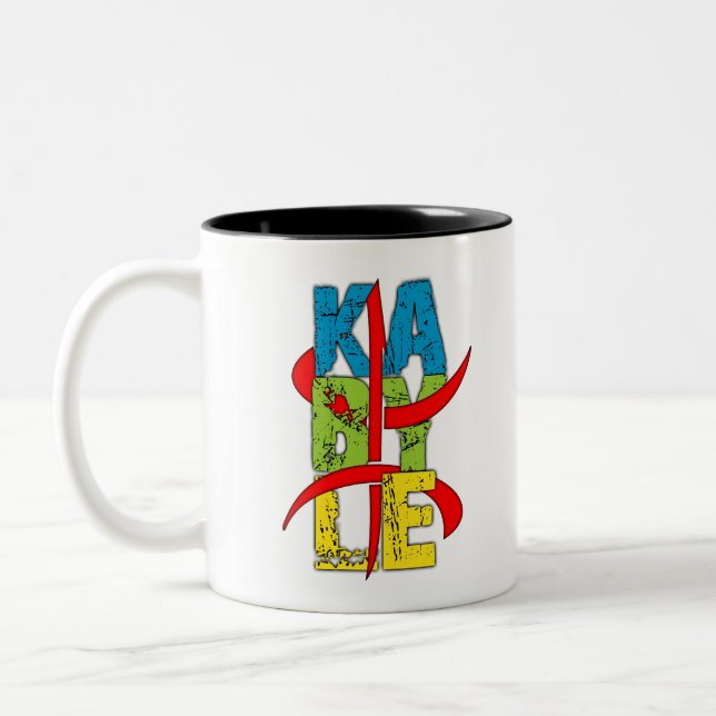 Tasse 2 Couleurs kabyle (Gauche)