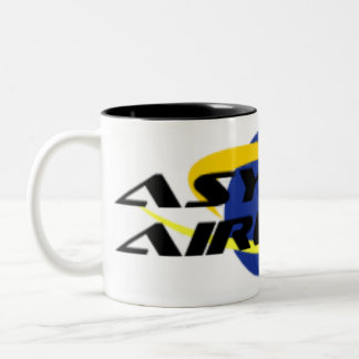 Tasse 2 Couleurs Kaffekrus de lignes aériennes d'asile, stor