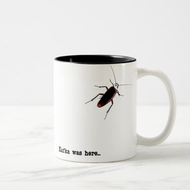 Tasse 2 Couleurs Kafka était ici… (Droit)