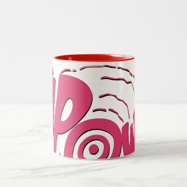 TASSE 2 COULEURS KAPOW ! (Centre)
