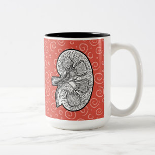 Tasse 2 Couleurs Kidney, tu ne peux pas me faire peur, customise,