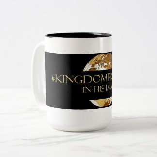 Tasse 2 Couleurs #KINGDOMPRENEUR- DANS SON noir du TM d'IMAGE
