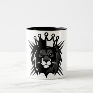 Tasse 2 Couleurs KingLand ∞ Majesté du Lion - Tasse à Deux Couleurs