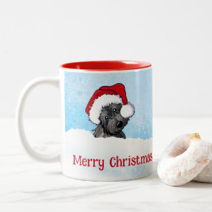 Tasse 2 Couleurs KiniArt Cairn Terrier Noël