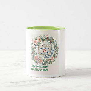 Tasse 2 Couleurs Kit d'art de fleur sauvage esthétique et de premie