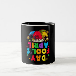 Tasse 2 Couleurs Kit de Farces Drôles de Poisson d'Avril 1er Avril