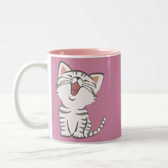 Tasse 2 Couleurs Kitty doux (Gauche)