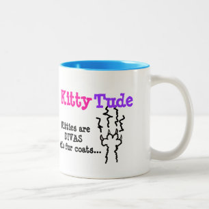 Tasse 2 Couleurs "KittyTude !"