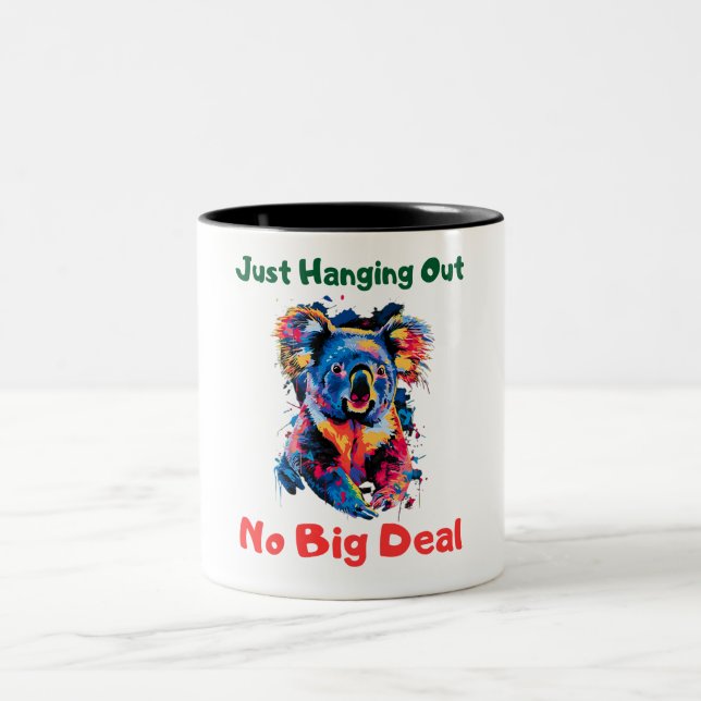 Tasse 2 Couleurs Koala (Centre)
