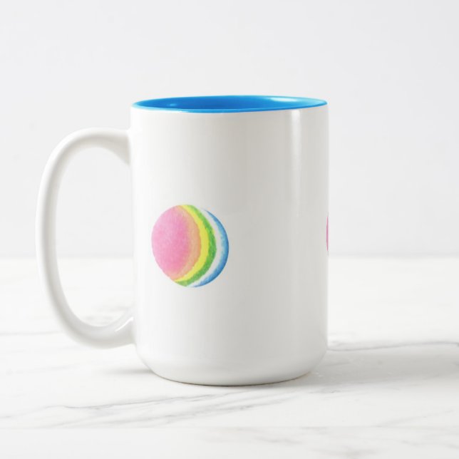 Tasse 2 Couleurs La balle de chat (Gauche)