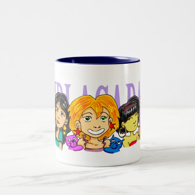 Tasse 2 Couleurs La bande (Centre)