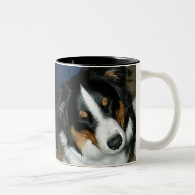 Tasse 2 Couleurs La "BO" idiote attaquent (Droit)