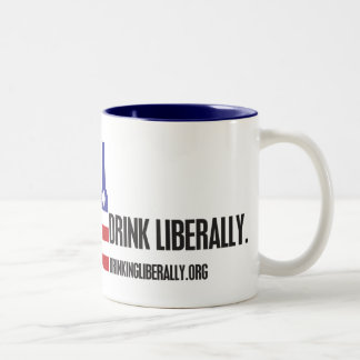 Tasse 2 Couleurs La boisson Deux-A libéralement modifié la tonalité