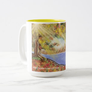 Tasse 2 Couleurs La boue légère de l'automne