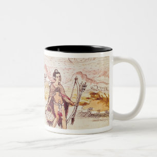 Tasse 2 Couleurs La chasse, 1579
