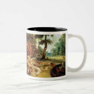 Tasse 2 Couleurs La chasse à sanglier