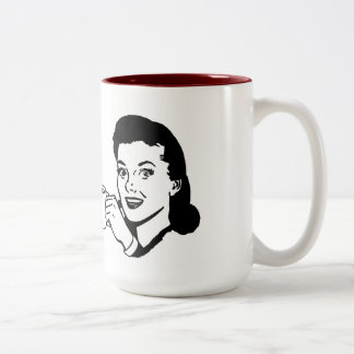 Tasse 2 Couleurs La compassion donne un coup de pied dedans ensuite