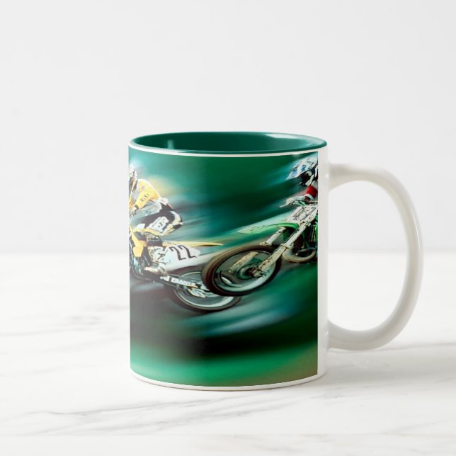 Tasse 2 Couleurs La course (Droit)