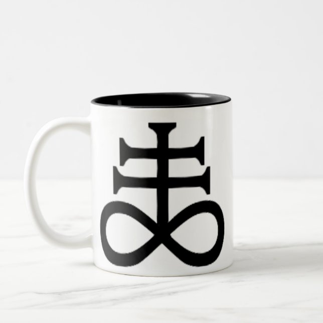 TASSE 2 COULEURS LA CROIX DE SATAN (Gauche)