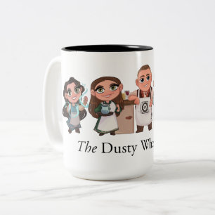 Tasse 2 Couleurs La famille Dusty Wheel : Musique à deux tons