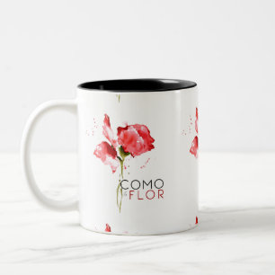 Tasse 2 Couleurs La Flor de Como