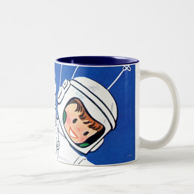 Tasse 2 Couleurs La livraison spéciale (Droit)