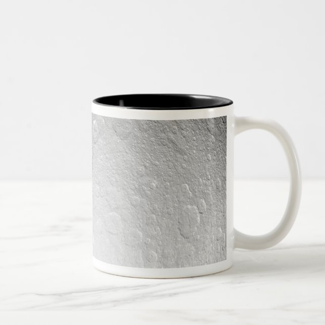Tasse 2 Couleurs La lune glacée de Saturne Rhea (Droit)
