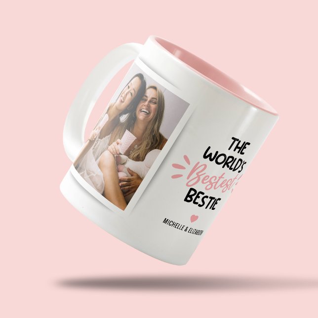 Tasse 2 Couleurs La meilleure photo du monde (Créateur téléchargé)