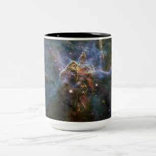 Tasse 2 Couleurs La montagne mystique en Carina Nebula Espace Hubbl