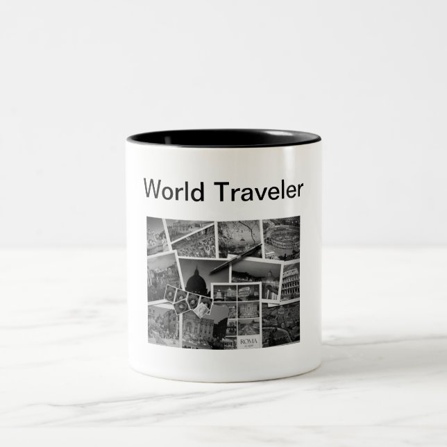 Tasse 2 Couleurs La Musique des Voyageurs du monde (Centre)
