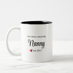 Tasse 2 Couleurs La Nanny Est Date La Plus Extraordinaire Cadeau Ph