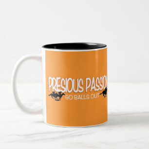 Tasse 2 Couleurs La passion de pression vont des boules attaquent -