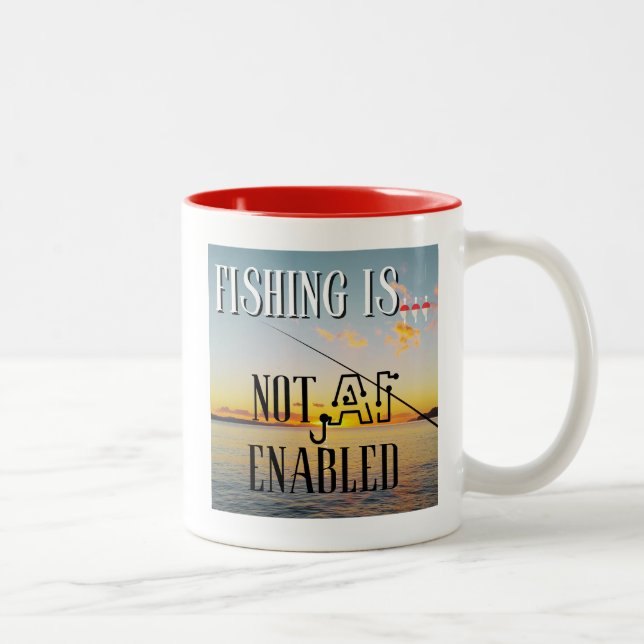 Tasse 2 Couleurs La Pêche Est... Intelligence non artificielle acti (Droit)