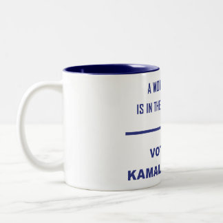TASSE 2 COULEURS LA PLACE D'UNE FEMME EST DANS...