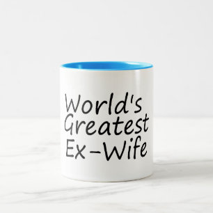 Tasse 2 Couleurs La plus grande ex-femme des mondes