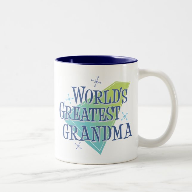 Tasse 2 Couleurs La plus grande grand-maman du monde (Droit)
