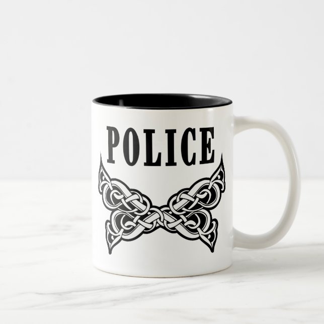 Tasse 2 Couleurs La police tatoue (Droit)