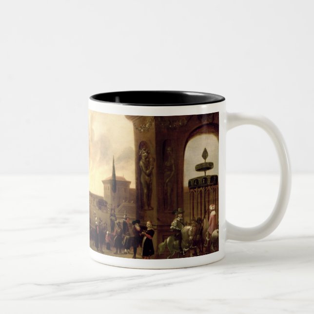 Tasse 2 Couleurs La porte étroite au ciel (Droit)