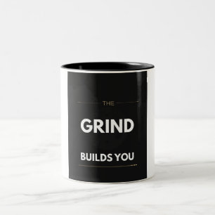 Tasse 2 Couleurs La routine forge votre motivation pour salle de mu