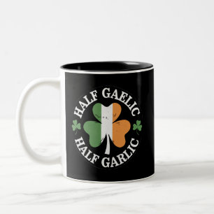 Tasse 2 Couleurs La Saint-Patrick irlandaise italienne gaélique à m