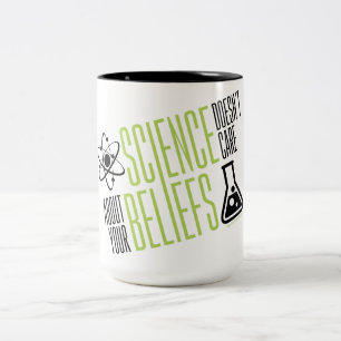 Tasse 2 Couleurs La Science ne s'inquiète pas