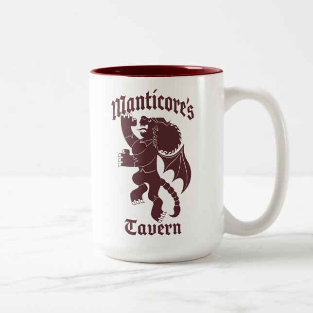 Tasse 2 Couleurs La taverne de Manticore (Droit)