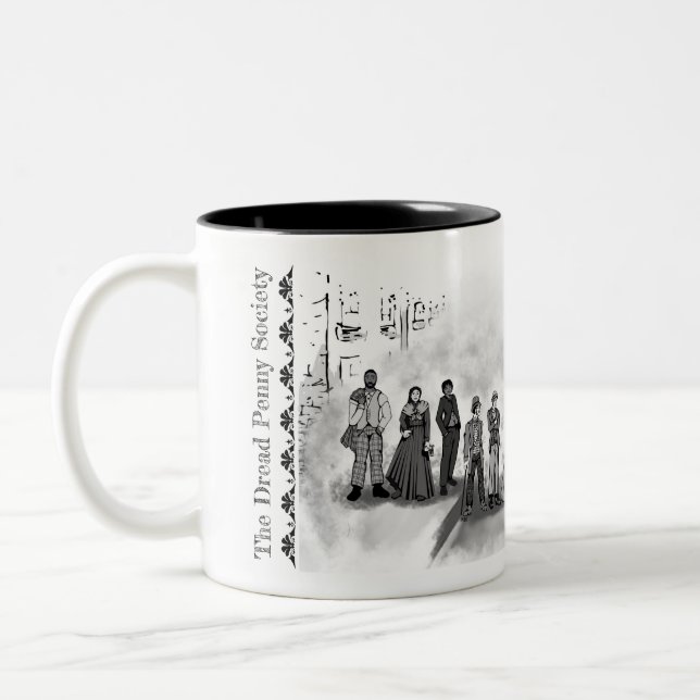 Tasse 2 Couleurs La trouille de la société Dread Penny (Gauche)