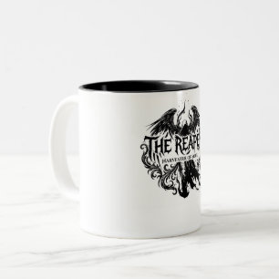 Tasse 2 Couleurs La typographie gothique et l'art de l'ange sombre 