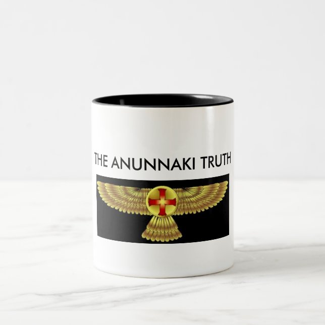 TASSE 2 COULEURS LA VÉRITÉ D'ANUNNAKI (Centre)