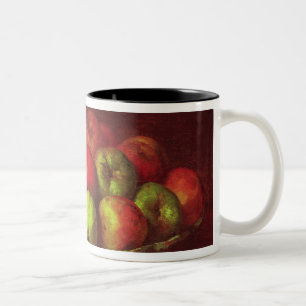 Tasse 2 Couleurs La vie toujours avec des pommes et une grenade