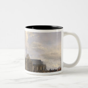 Tasse 2 Couleurs La ville nouvelle Hall, Amsterdam, 1668