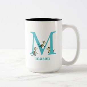 Tasse 2 Couleurs L'ABC de Dr Seuss : Lettre M - Sarcelle   Ajoutez 
