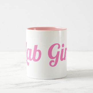 Tasse 2 Couleurs Laboratoire Fille Technicien de laboratoire Scient